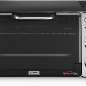 De'Longhi Horno eléctrico De'Longhi EO20792, 20 litros, 7 funciones de cocción, temporizador, 1300 W, negro